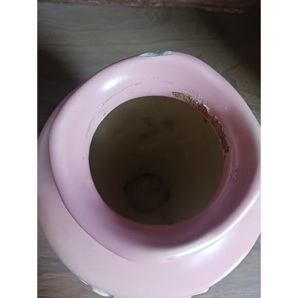 Vintage Double Handled Hull Art Pottery Vase W-12-9 1/2 Wildflower Pattern - Picture 6 of 12